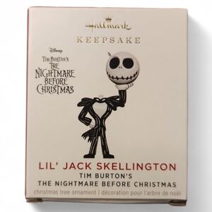 Hallmark Lil’ Jack Skellington Keepsake Ornament 2021 Nightmare Before Christmas